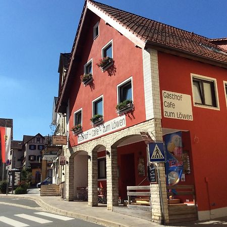 Gasthof Zum Loewen Gössweinstein Exterior foto